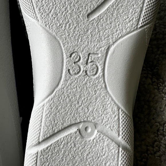 Beautiful Inblu anti shock made in Italy slip on Navy Blue clog Size 35 EU 5 USA - Picture 13 of 14